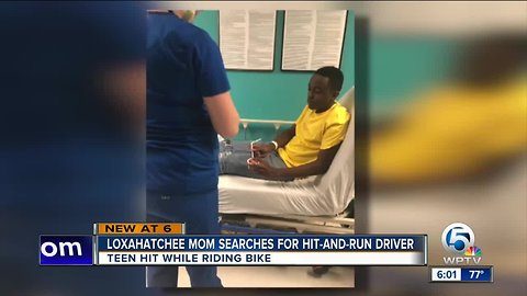 PBSO investigating hit and run after teen was struck by Hummer on his way to school