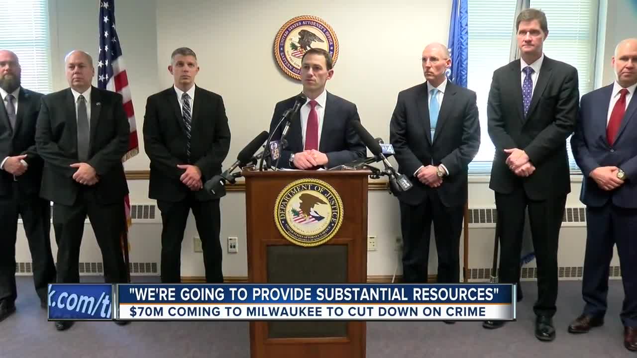 Milwaukee among 7 cities receiving federal agents and funds to combat violent crime