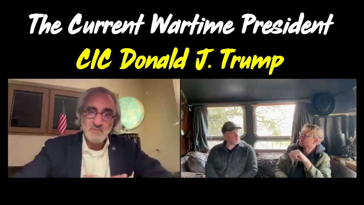 Pascal Najadi - Spills the Beans! About the Current Wartime President & CIC Donald J. Trump