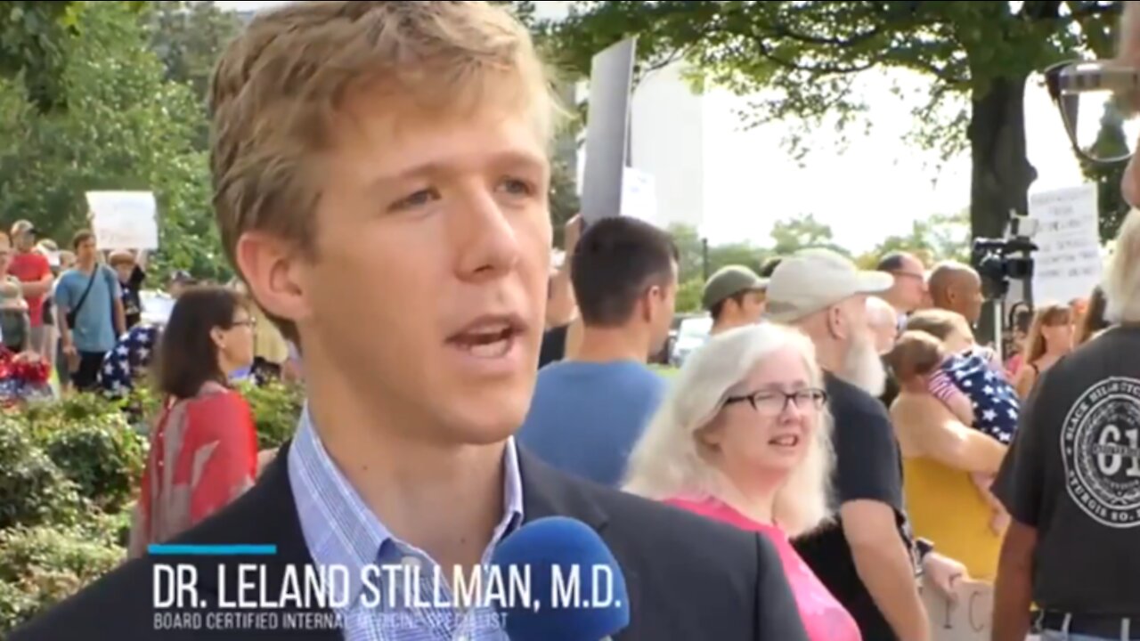 Dr.Leland Stillman: "This is a political theatre and agenda to get people vaccinated"