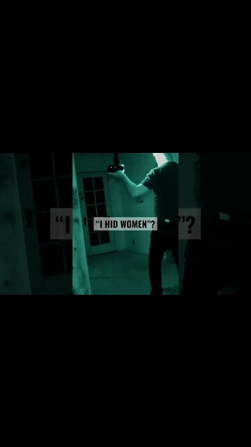 DID HE SAY HE “HID WOMEN”?! 😮 #ghosts #paranormal #haunted #creepy