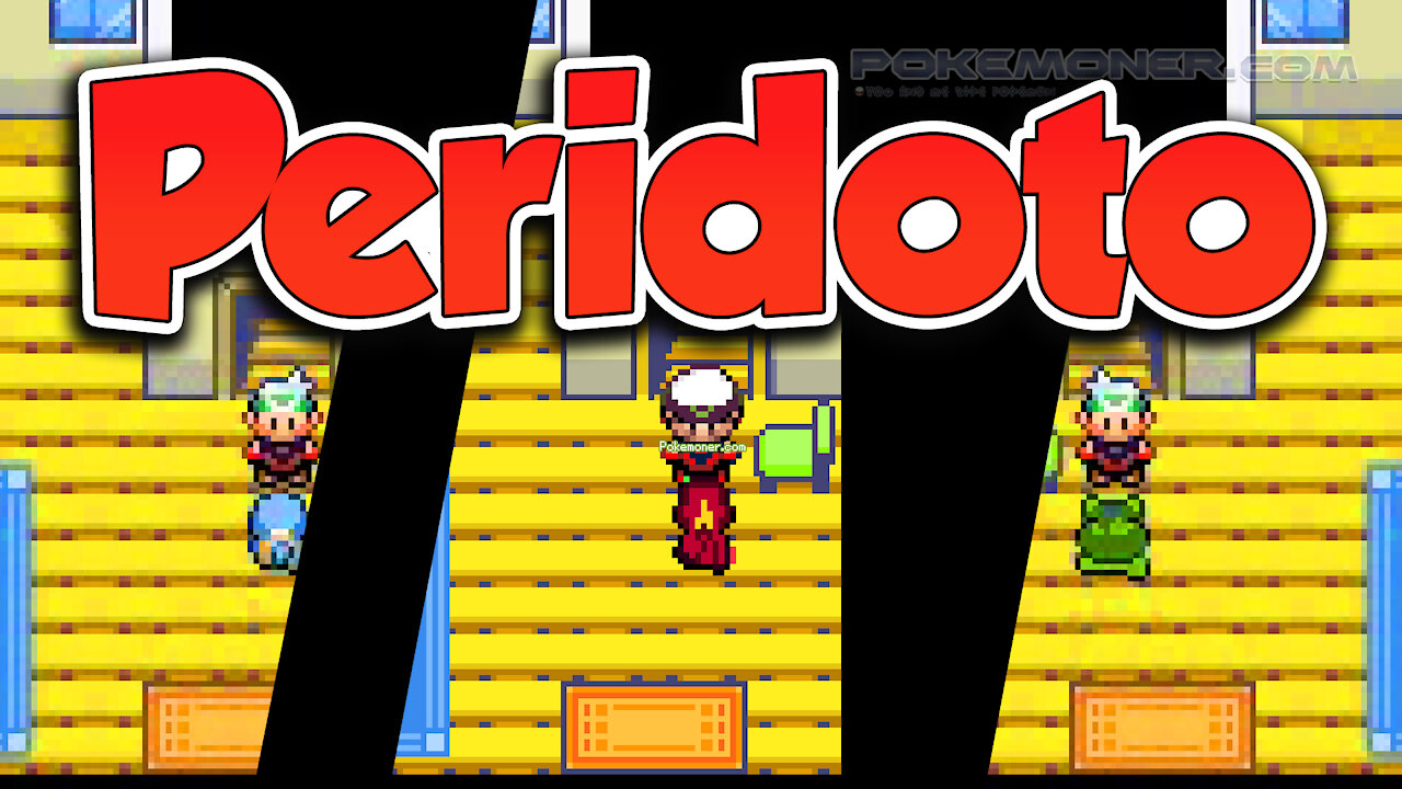 Pokemon Peridoto - GBA Hack ROM in Italian, Your starter is randomly the first Generation!