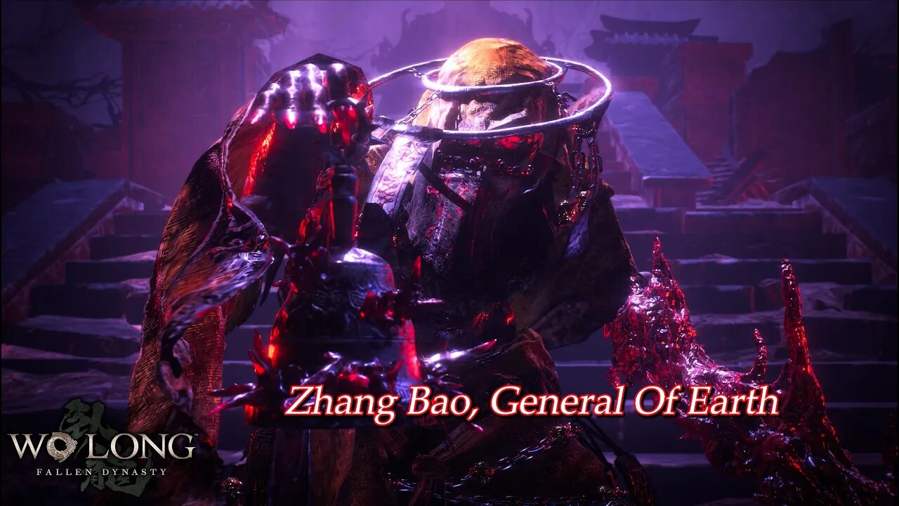 Wo Long: Fallen Dynasty Fourth Boss - Zhang Bao, General Of Earth - 4K HDR