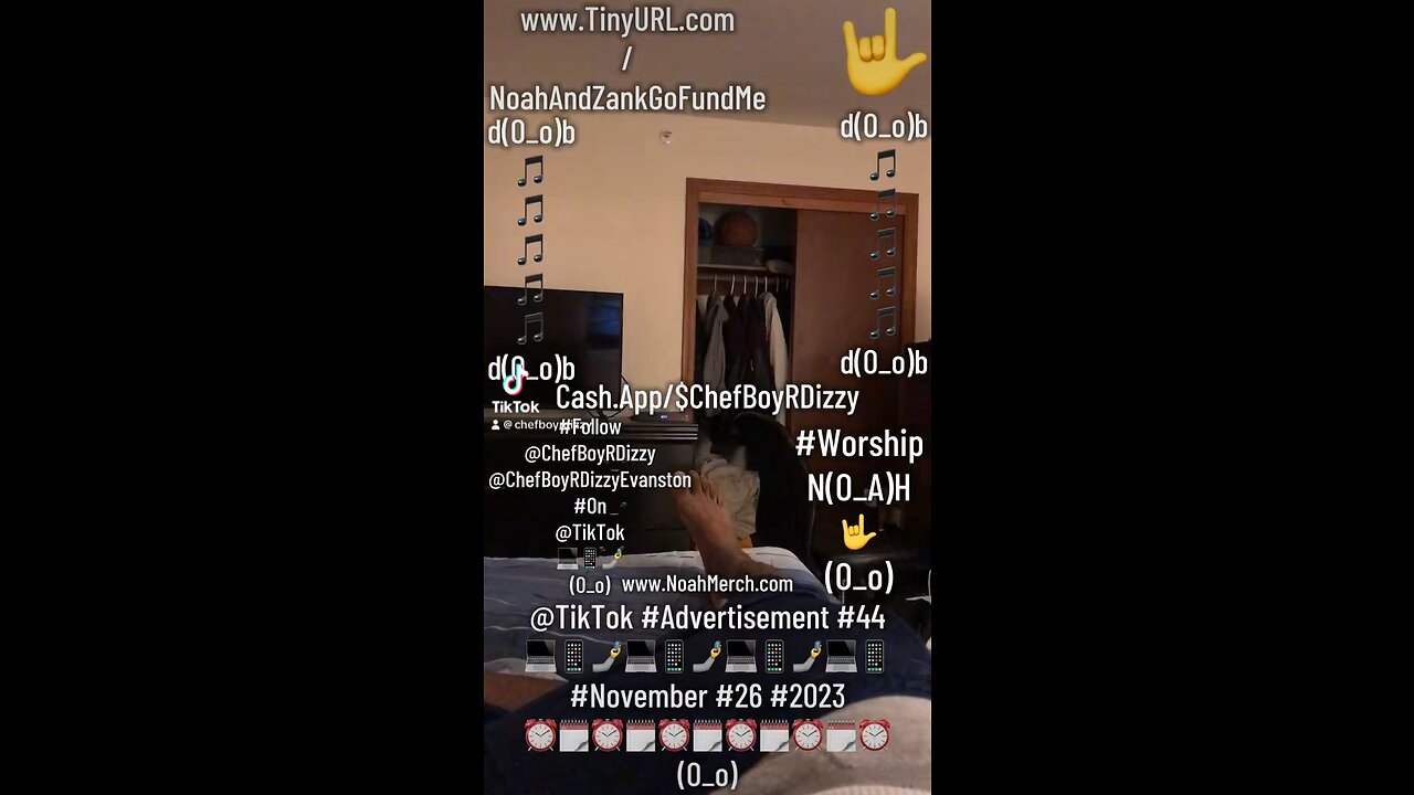 Chef Boy R Dizzy VLOG: @TikTok #Advertisement #44 💻📱🤳 #November #26 #2023 ⏰🗓