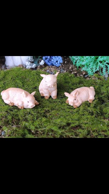 Teelie's Fairy Garden | Three Little Pig | Etsy Products