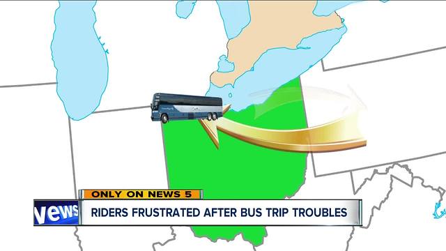 Worst Greyhound bus ride ever departs Cleveland for New York hours late and winds up in Toledo