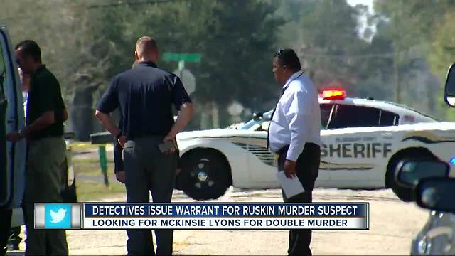 Deputies search for man wanted in murder of 2 people and unborn child in Ruskin