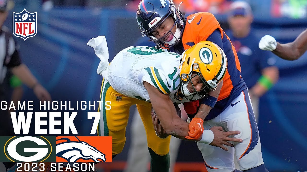 Green Bay Packers vs. Denver Broncos | 2023 Week 7 Game Highlights