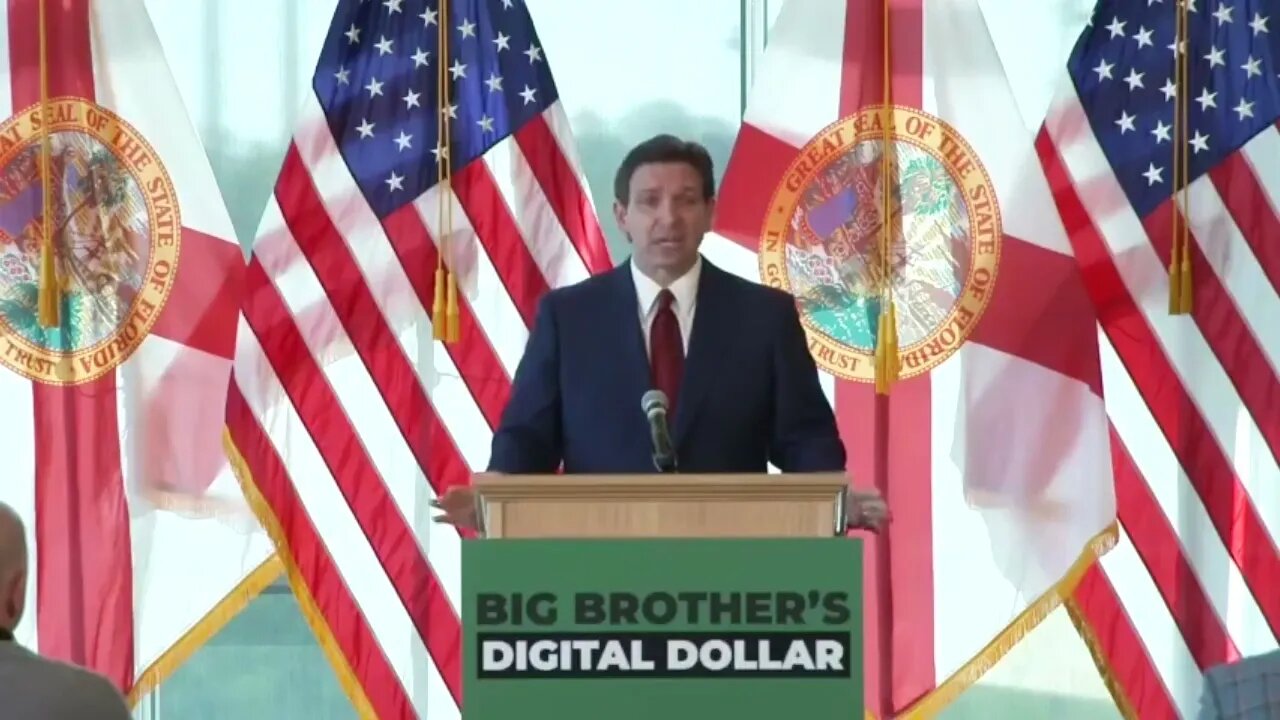 NEW: DeSantis wants to ban Central Bank Digital Currency in Florida, calls on other states to join