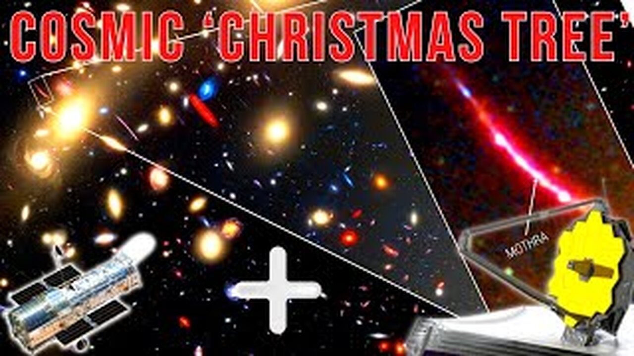 The Cosmic Christmas Tree: A Stunning Image of MACS0416