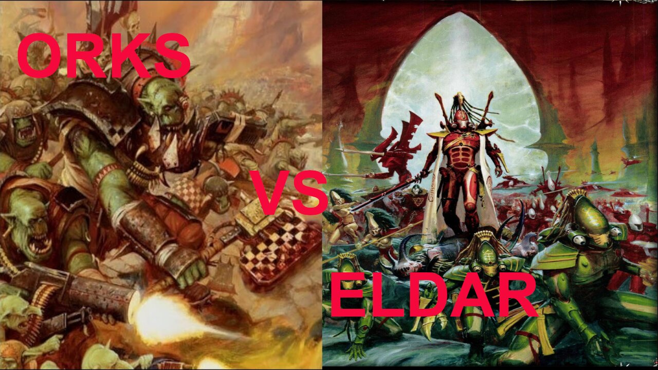 WARHAMMER 40K 10TH EDITION BATTLE REPORT: ORKS VS AELDARI