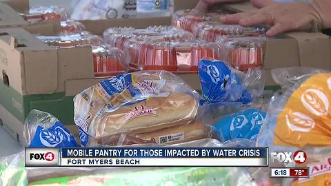 Mobile pantry helps those impacted by the algae water crisis