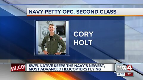 Lee County native to fly most advanced Navy helicopter