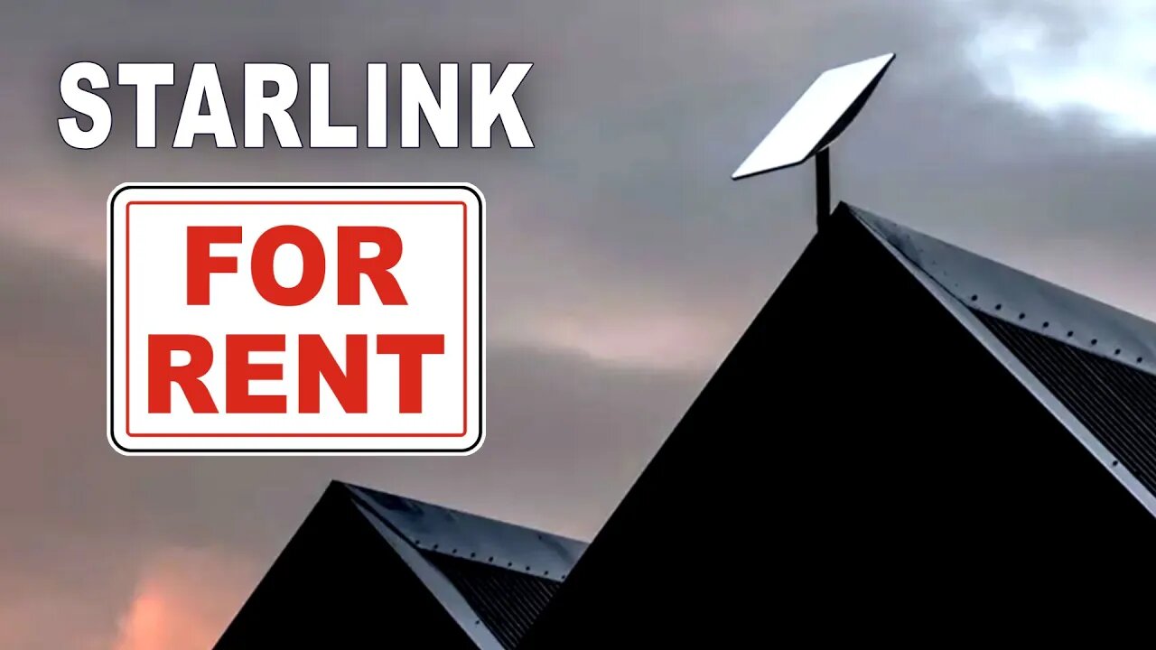 You Can Rent SpaceX Starlink Hardware Elon Musk Rental Starlink Internet