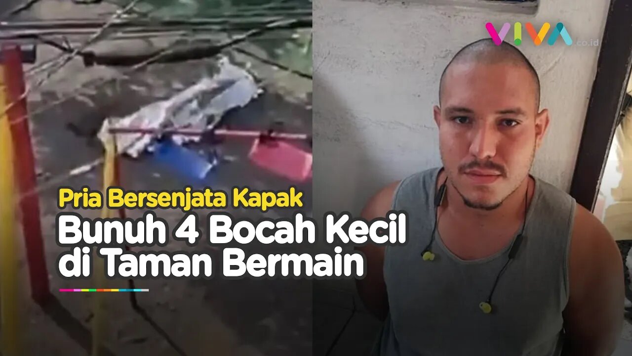 Tempat Penitipan Anak Berbau Darah, Pria Berkapak Tebas Nyawa Bocah