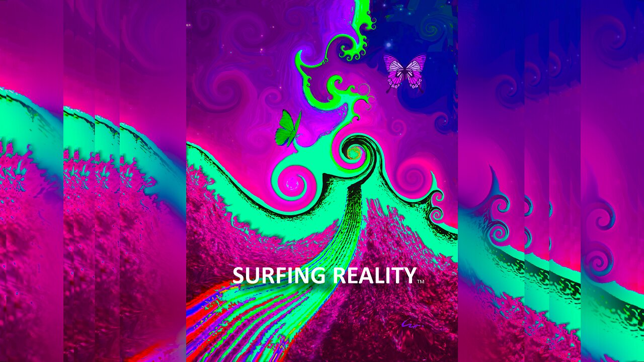 Surfing Reality - Art By Carl Hunter