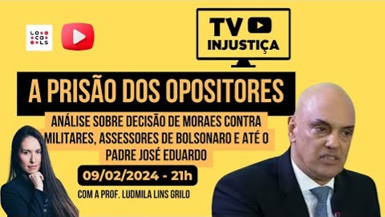 Ludmila Lins Grilo comenta prisões de opositores do governo Lula