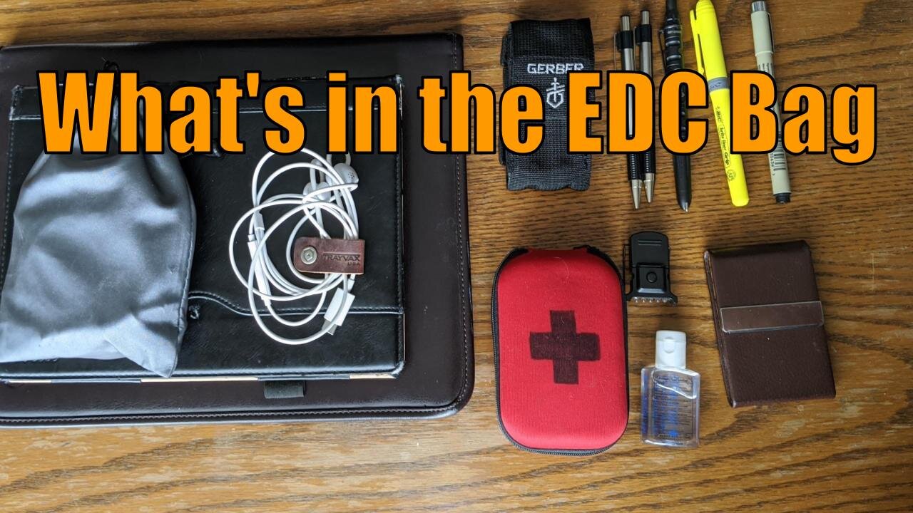 EDC Bags and what's inside: Every Day Carry backpack overview