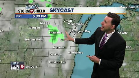 Michael Fish's NBC26 Storm Shield weather forecast