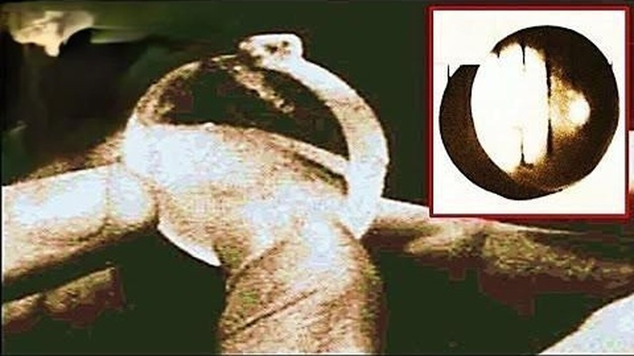 Five Million Year-Old Man-Made Spectacle Lens?