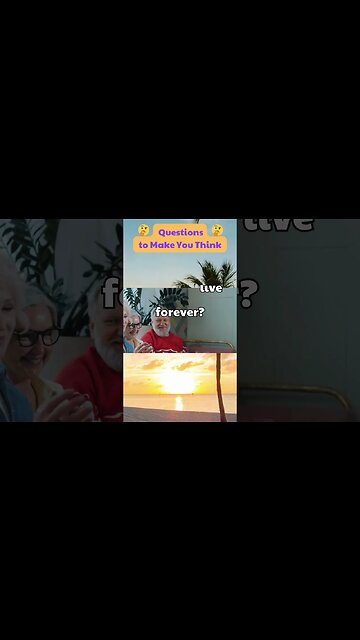 Will someone ever be able to live forever?