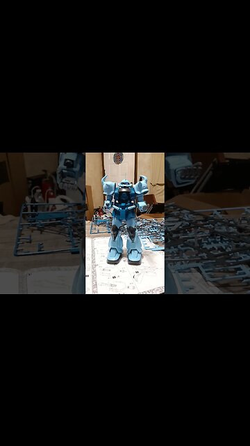 Gouf custom built #shortsfeed #shortsvideo #youtubeshorts #gundam #gunpla
