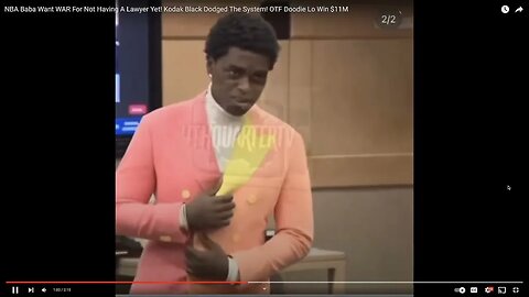 NBA BABA WANT WAR KODAK BLACK DODGED A BULLET OTF DOODIE LO WON $11M CASE