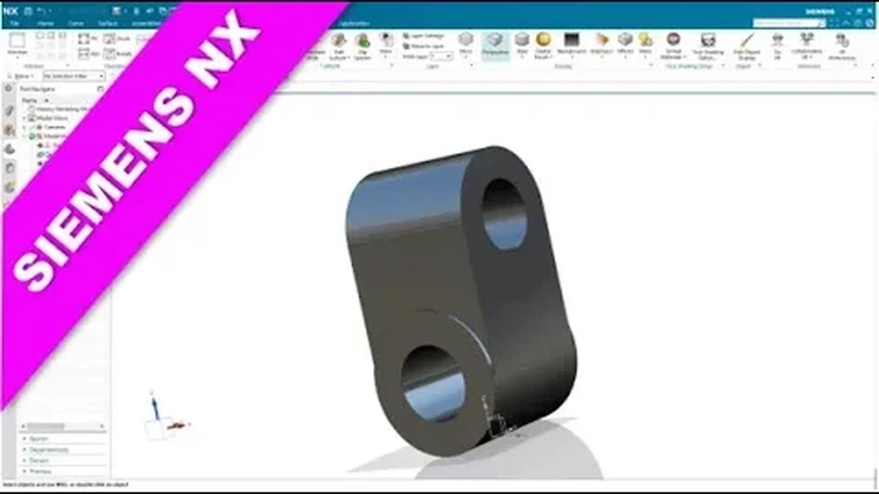 3.4 Gelenk - Joint - Siemens NX Training - Part Design