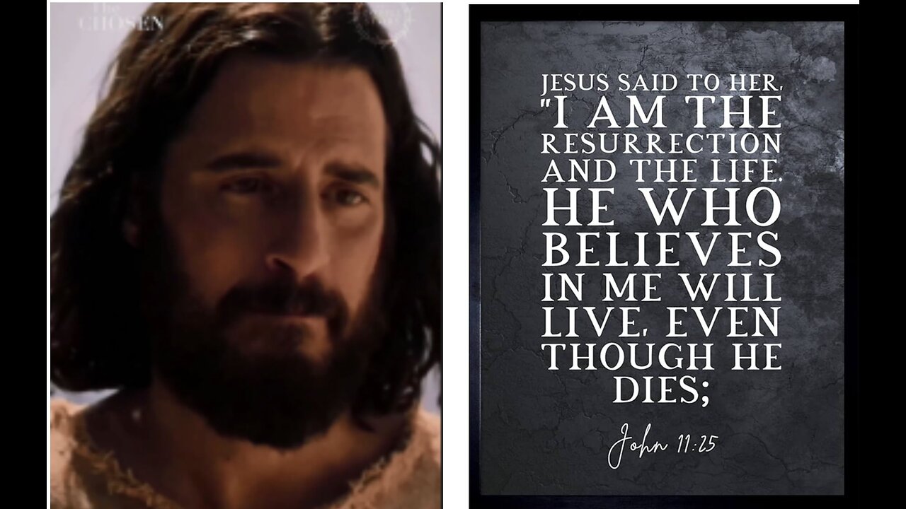 Touching and powerful moment from The Chosen Season Four- "I AM THE RESSURECTION AND THE LIFE"