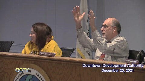 Downtown Development Authority December, 20th 2021