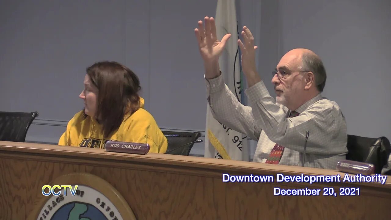 Downtown Development Authority December, 20th 2021