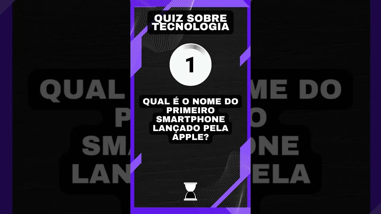 Quiz sobre tecnologia #47: O primeiro celular lançado pela Apple