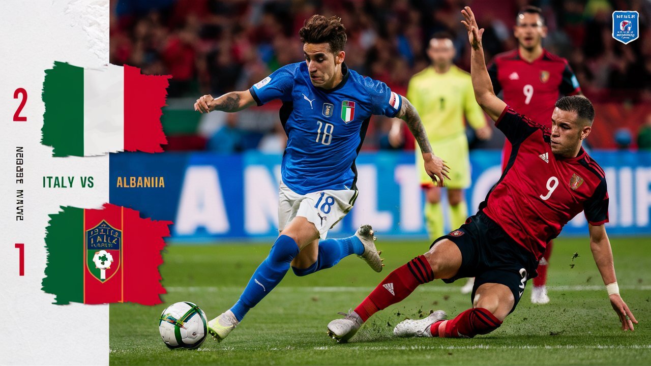 Italy Vs Albania | Euro 2024 | Full Match Goals, Highlights, and Key Moments