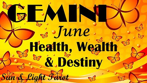 Gemini "Up Up & Away To Bigger Better Things! Your Leveling Up Big Time!" June Health Wealth Destiny