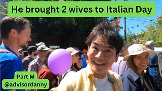 He brought 2 wives with him to Italian Day 2023 Part M