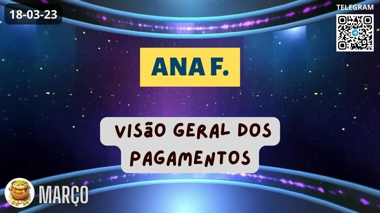 ANA F. Visão Geral dos Pagamentos