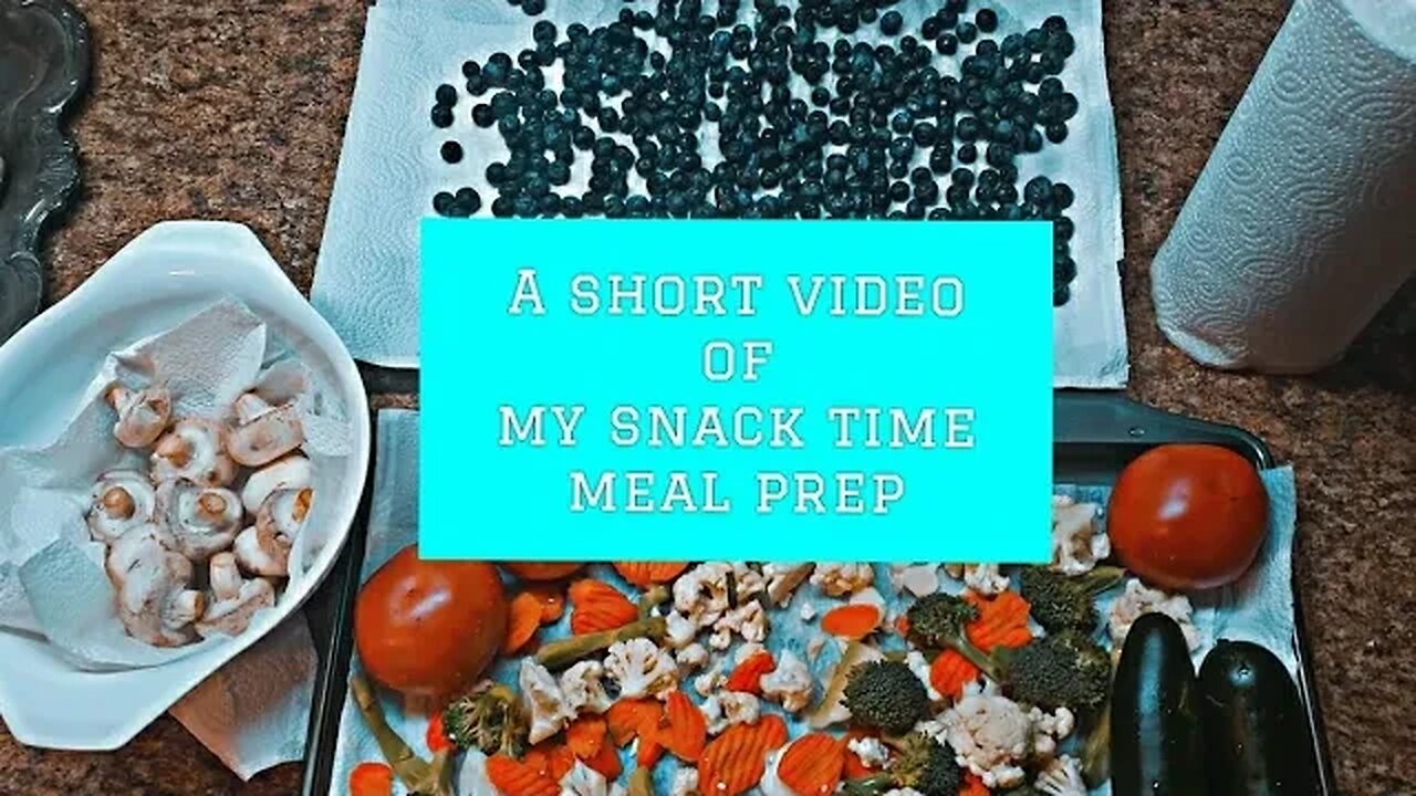 A short little video of my snack prep process #nobigdeal #nofuss #mariespeaksgodsgrace #snack #prep