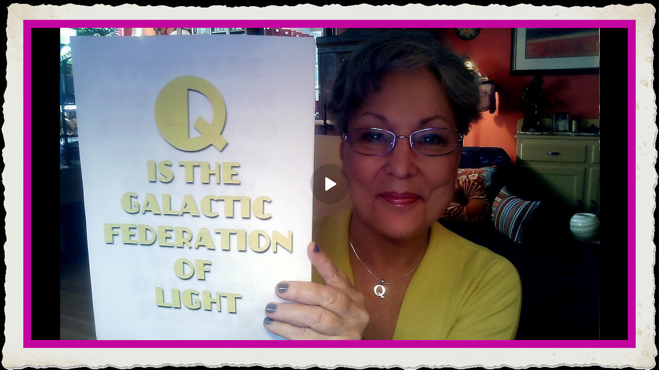 Q IS THE GALACTIC FEDERATION OF LIGHT - 3 MINUTES
