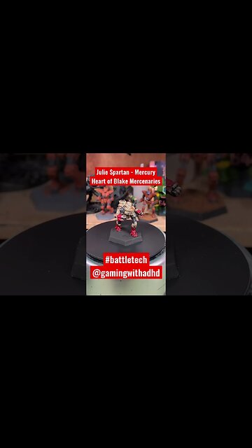 Gaming with ADHD Miniature Showcase 141 #shorts