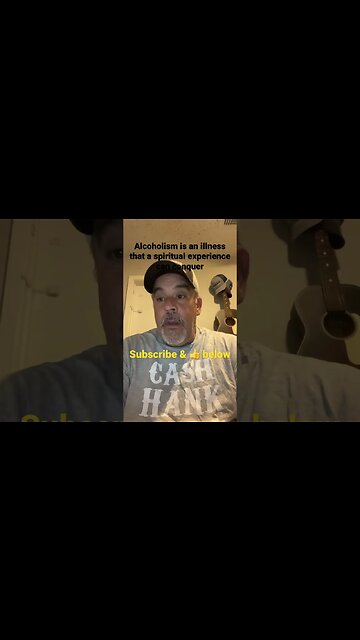 Alcoholism is an illness that a spiritual experience can conquer. #Sobriety #Recovery #Alcoholism.