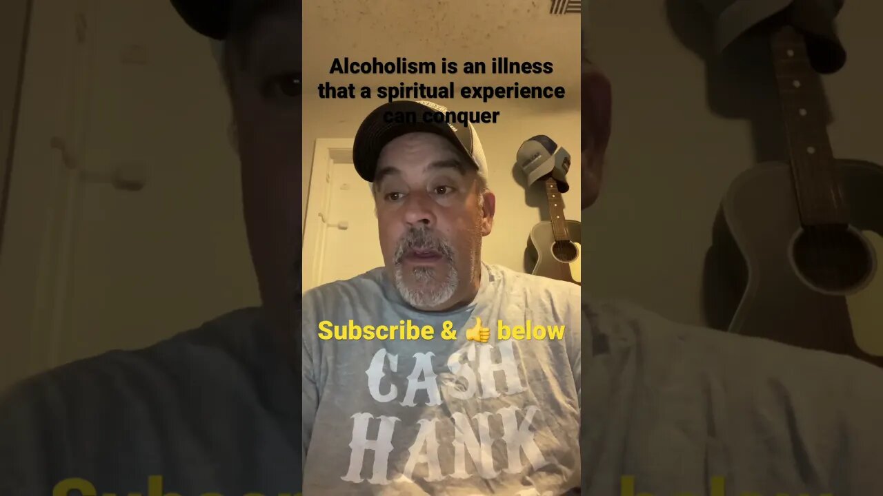 Alcoholism is an illness that a spiritual experience can conquer. #Sobriety #Recovery #Alcoholism.
