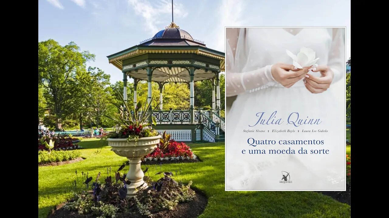 Livro Quatro casamentos e uma moeda da Sorte - Julia Quinn