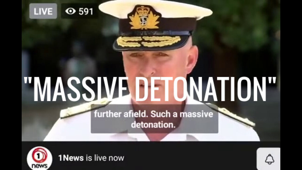 "SUCH A MASSIVE DETONATION" ???