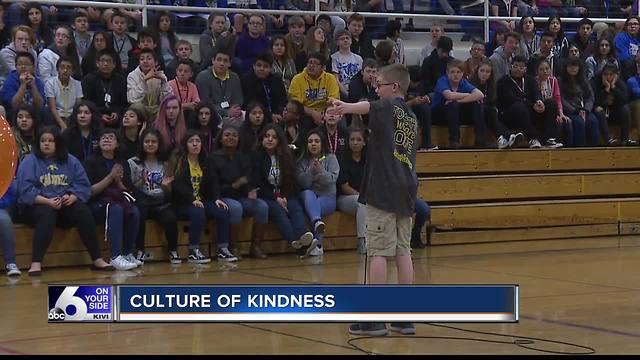 Caldwell school remember Parkland victims through kindness