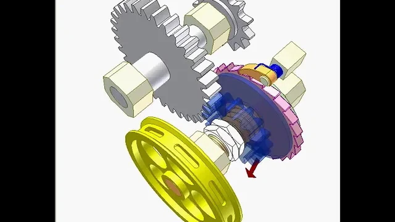 2227 Automatic brake in spur gear hoist