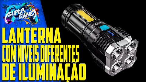 Crie LANTERNAS com NÍVEIS e ESTÁGIOS diferentes de LUZ pressionando a mesma tecla