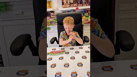 A Scottish Kid Trying American Candy #shorts #candy #youtubeshorts #trending