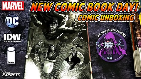 New COMIC BOOK Day - Marvel & DC Comics Unboxing February 22, 2023 - New Comics This Week 2-22-2023