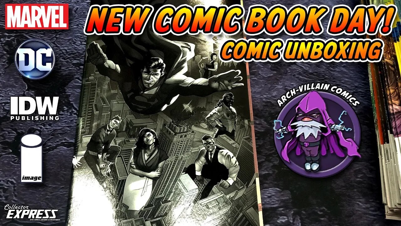 New COMIC BOOK Day - Marvel & DC Comics Unboxing February 22, 2023 - New Comics This Week 2-22-2023