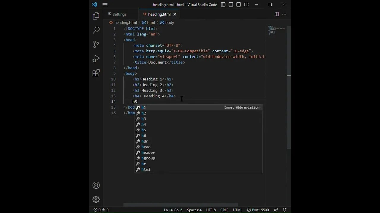 Master HTML Headings in Just 5 Minutes - Here's How!